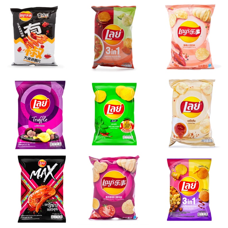 Exotics Lays Chips Box Small Size Box Etsy