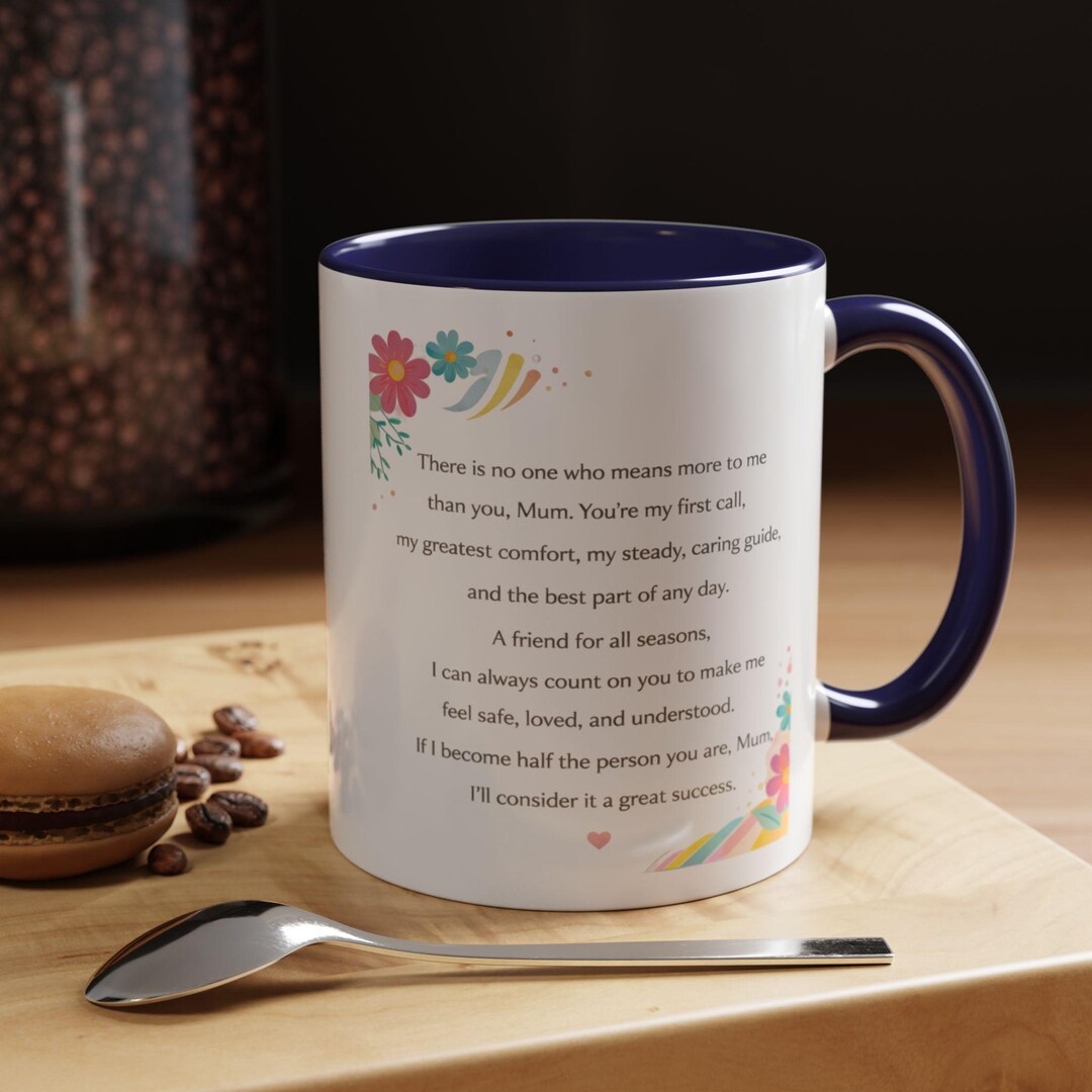 Sentimental Spring Mugs Mum Mug | Sentimental Coffee Cup, Mother's Day Gift - Etsy