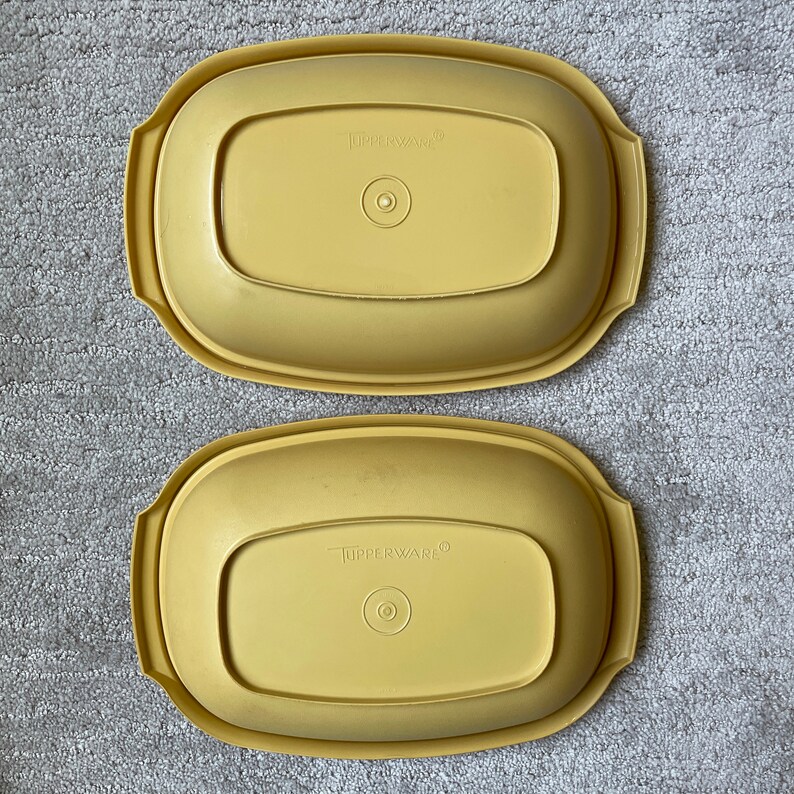 Vintage Tupperware Vegetable Steamer Harvest Gold Etsy