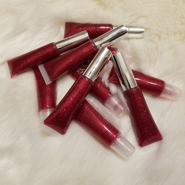Glitter Lip Gloss Etsy