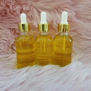 Lemon Cake Moisturizing Body Oil - 2 Oz Dropper Bottle