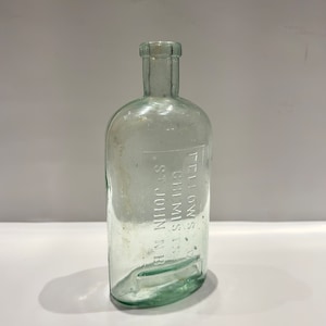 Fellows & Co Chemists - St Johns NB Canada 1890&#39;s Botanical Medicine bottle