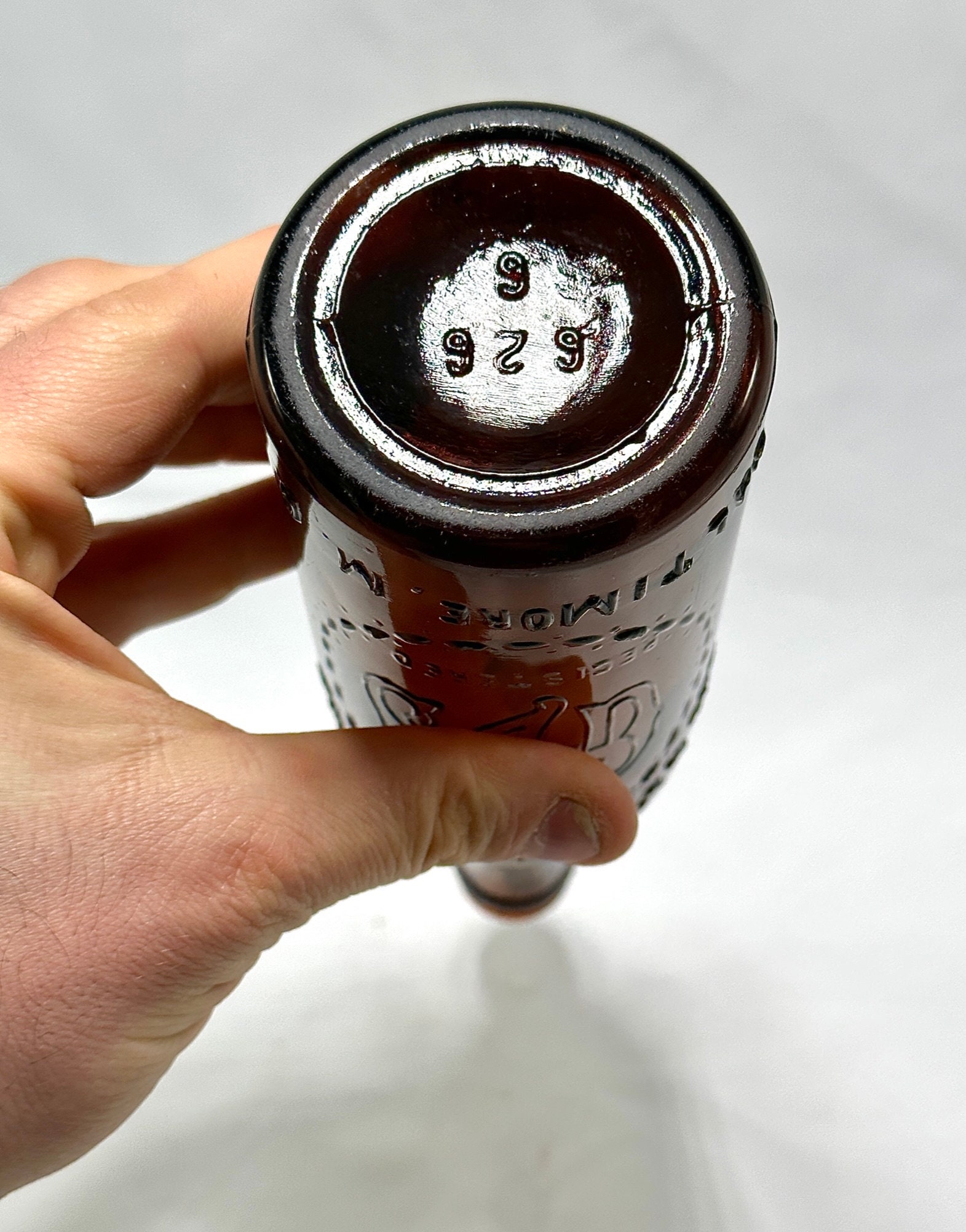 Pre Prohibition Beer Bottle the National Brewery / GBS