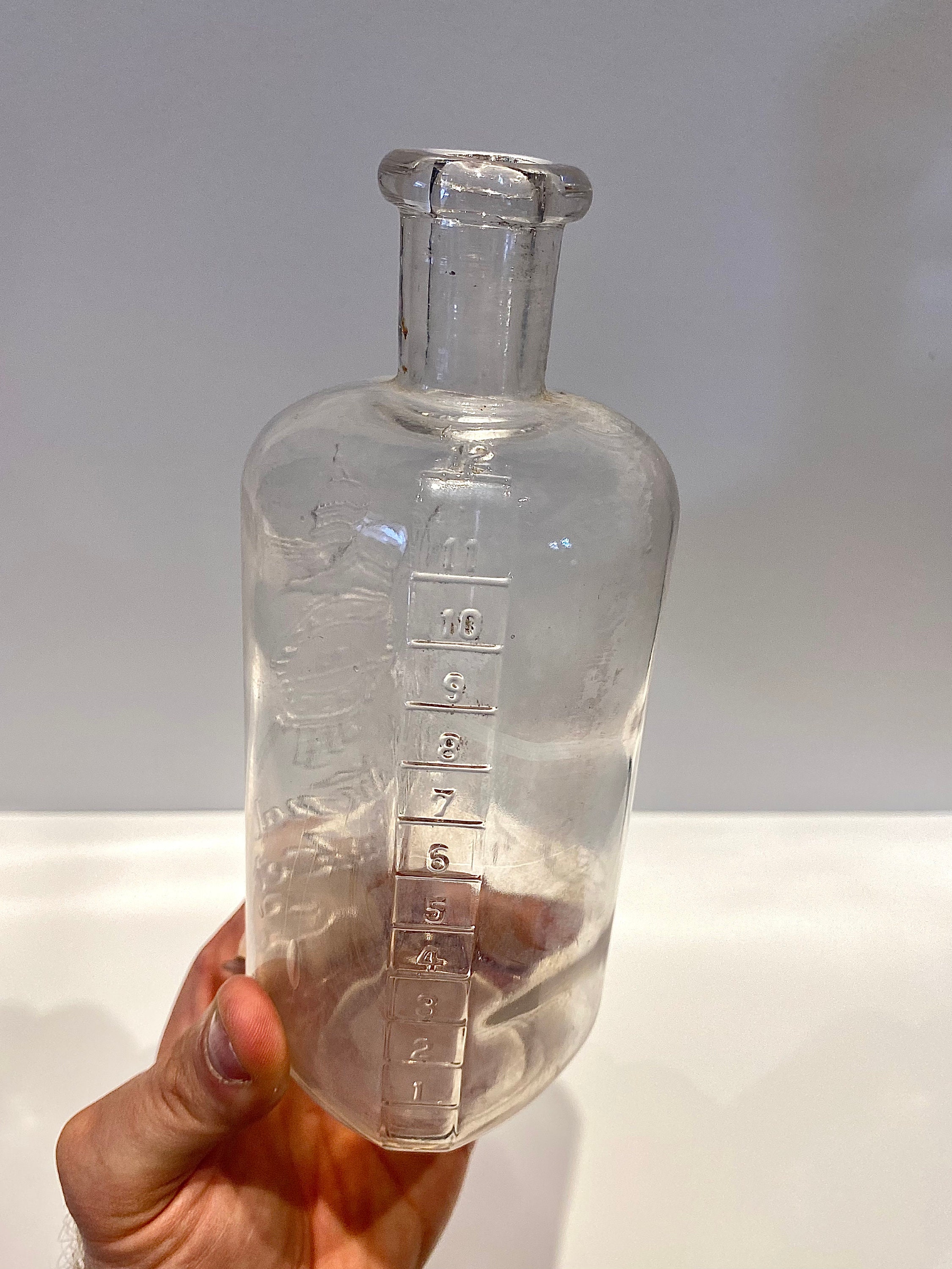 Rare Antique Embalming Fluid Bottle National Casket Co Etsy