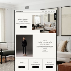 The Emily Squarespace 7.1 Template for Real Estate Agents | Designed for Realtors and other Service-based Industries