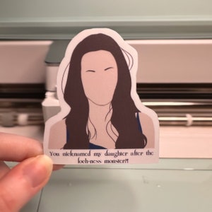 Sticker Twilight Bella Swan Nessie, Sticker pour ordinateur portable, usage intérieur uniquement
