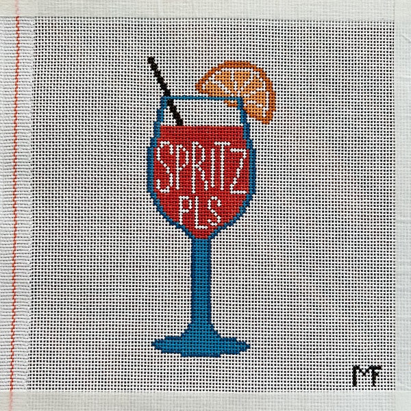 Handpainted Needlepoint Canvas Etsy