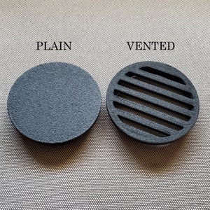 Gauge Blanking Plate, 52mm Blank Gauge Insert Plain or Vented. Dashboard Blanking Cover