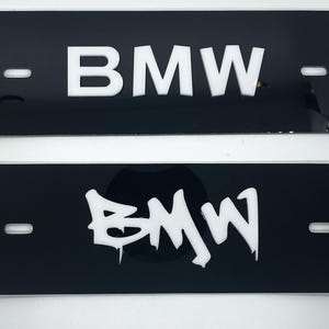 BMW Plate Delete
