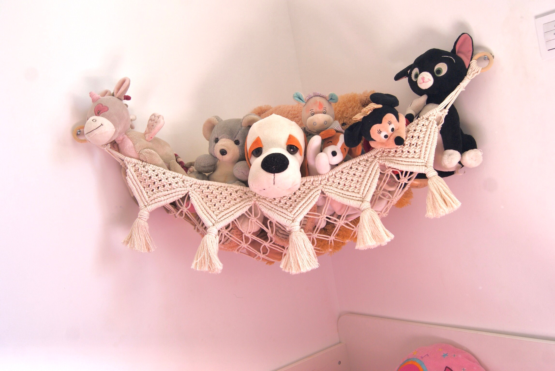 Hamac À Jouets Macramé,