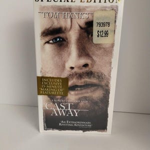 Cast Away (VHS, 2001, Special Edition) Tom Hanks - New Sealed