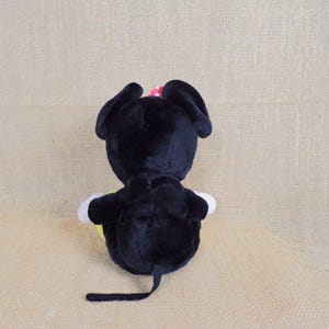 Vintage Disneyland Disney World Plush Minnie Mouse with Polka Dot Bow image 4