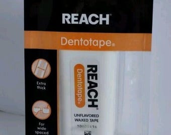 Reach Dentotape Waxed Tape, Unflavored 100 Yards, 1 Count