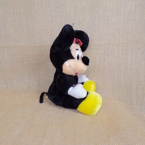 Vintage Disneyland Disney World Plush Minnie Mouse with Polka Dot Bow image 3