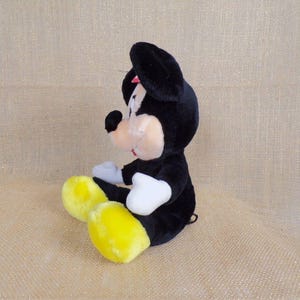 Vintage Disneyland Disney World Plush Minnie Mouse with Polka Dot Bow image 5