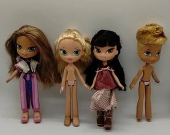 Lot de 4 poupées Kidz Bratz vintage 2003 - 3 filles filles 1 garçon garçons