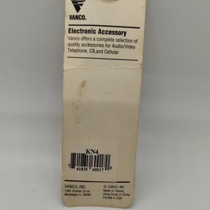 Boutons de remplacement pour CB Vanco - Autoradios, filetage 4 mm KN4 image 2