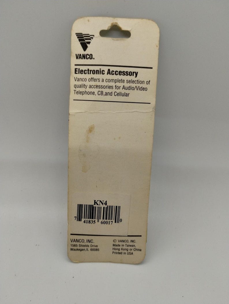 Boutons de remplacement pour CB Vanco - Autoradios, filetage 4 mm KN4 image 2