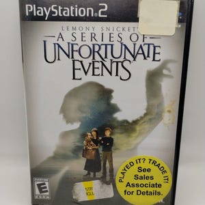 Lemony Snicket's A Series of Unfortunate Events (PS2) Complete - Tested