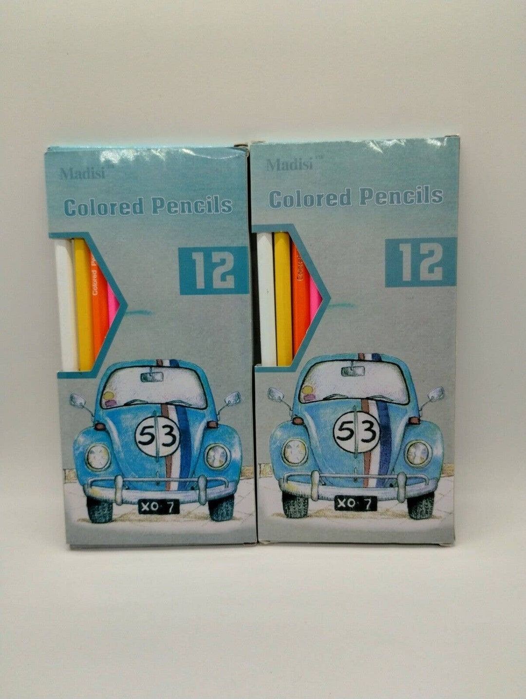 Madisi Colored Pencils Presharpened 12 Pencils 2 Packs Etsy