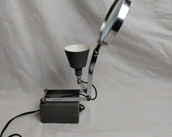 American Roxter Magnifying Glass Table Lamp - Wall Mountable