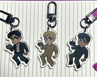 Outlast Protagonist Acrylic Keychains