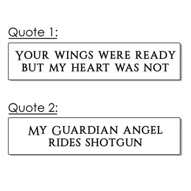 Personalized Memorial Photo Car Visor Clip: Loss Of Mom Gift, Guardian Angel Keepsake Gift, Sympathy Gift For Loss Of Loved Ones image 2