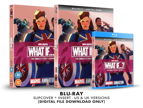 Marvel Studios What If - Season 1 Custom Blu-ray Slipcover +