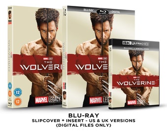 Marvel The Wolverine Custom Blu-ray Slipcover + Insert Set [DOWNLOAD]