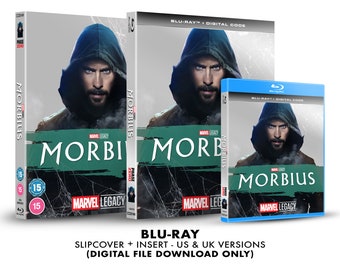 Marvel Morbius Custom Blu-ray Slipcover + Insert Set [DOWNLOAD]
