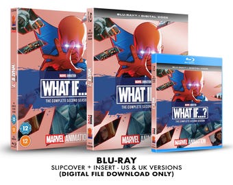 Marvel Studios What If - Season 2 Custom Blu-ray Slipcover + Insert Set [DOWNLOAD]
