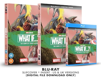 Marvel Studios What If - Season 3 Custom Blu-ray Slipcover + Insert Set [DOWNLOAD]