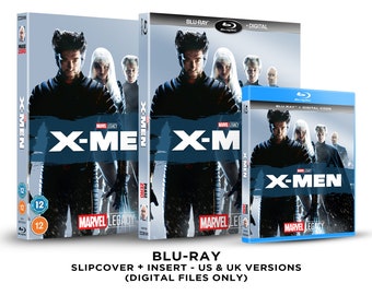 Marvel X-Men Custom Blu-ray Slipcover + Insert Set [DOWNLOAD]