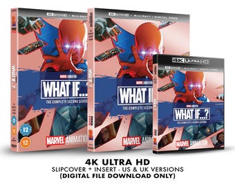 Marvel Studios What If - Season 2 Custom 4K Blu-ray Slipcover + Insert Set [DOWNLOAD]