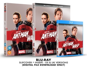 Marvel Studios Ant-Man and the Wasp Custom Blu-ray Slipcover + Insert Set [DOWNLOAD]