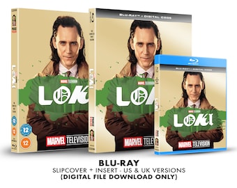 Marvel Studios Loki - Season 1 Custom Blu-ray Slipcover + Insert Set [DOWNLOAD]