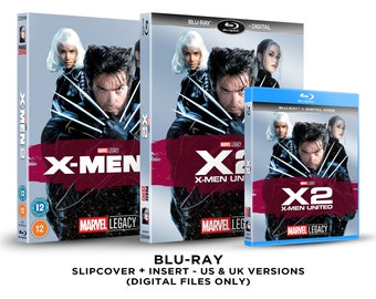 Marvel X2: X-Men United Blu-ray Slipcover + Insert Set [DOWNLOAD]