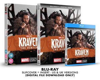 Marvel Kraven The Hunter Custom Blu-ray Slipcover + Insert Set [DOWNLOAD]