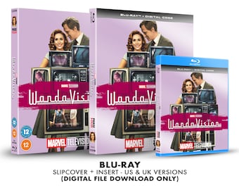 Marvel Studios WandaVision Blu-ray Slipcover + Insert Set [DOWNLOAD]