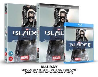 Marvel Blade II Custom Blu-ray Slipcover + Insert Set [DOWNLOAD]