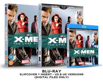 Marvel X-Men: The Last Stand Custom Blu-ray Slipcover + Insert Set [DOWNLOAD]
