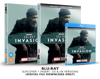Marvel Studios Secret Invasion Custom Blu-ray Slipcover + Insert Set [DOWNLOAD]