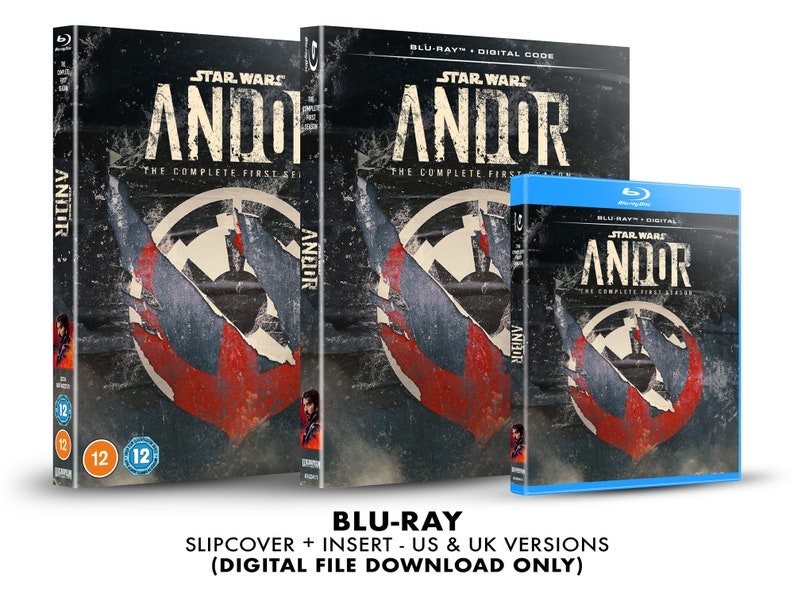 Star Wars: Andor Season 1 Custom Blu-ray Slipcover Insert Set DOWNLOAD ...