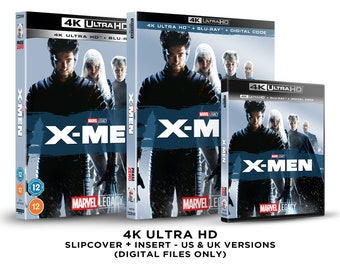 Marvel X-Men Custom 4K Blu-ray Slipcover + Insert Set [TÉLÉCHARGER]