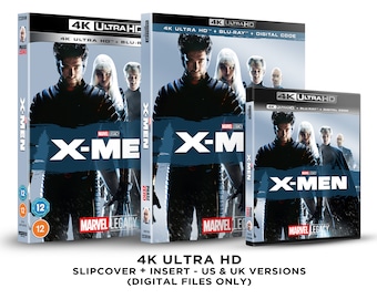 Marvel X-Men Custom 4K Blu-ray Slipcover + Insert Set [TÉLÉCHARGER]