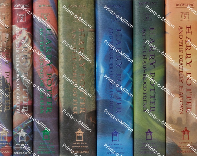Harry Potter Inspired Vintage Style Handmade Hogwarts School Books for ...