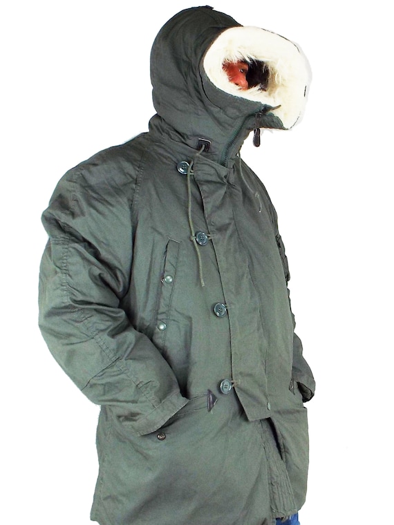 ideologie Voorbijgaand fascisme US Air Force Extreme Cold Weather N-3B Snorkel Parka - Etsy