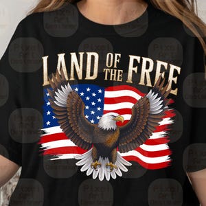 American Flag Eagle PNG, Independence Day Png, Patriotic Eagle Png, USA Freedom Graphic Design, 4th of July Png, 4th of July Sublimation