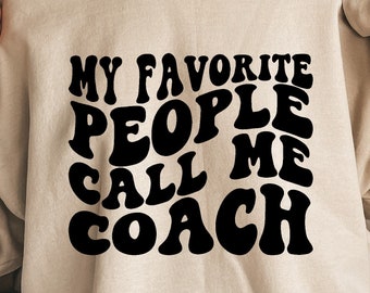 My Favorite People Call Me Coach Svg, Football Cheer Mama Svg, Cheer Mom Svg, Cheer Svg, Cheer Coach T-Shirt Svg, Wavy Stacked Svg