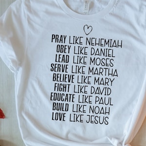 Pray Like Nehemiah Svg, Women T-shirt Svg, Inspirational Svg, Jesus Svg, Positive Svg, Jesus Svg, Positive Quote Svg, Motivational Svg